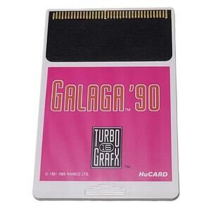 TurboGrafx-16 HuCard Galaga '90 HuCard Only Tested Working